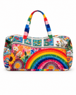 Mushroom Hippie Bus 3D Print Duffle Bag