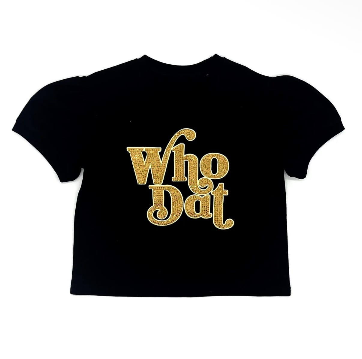 Puff Sleeve Who Dat Top