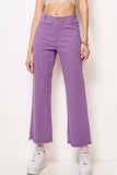 La Miel Soft Washed All Season Stretchy Pants in Taro