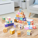 Melissa & Doug Ms Rachel Blocks + Activity Cards