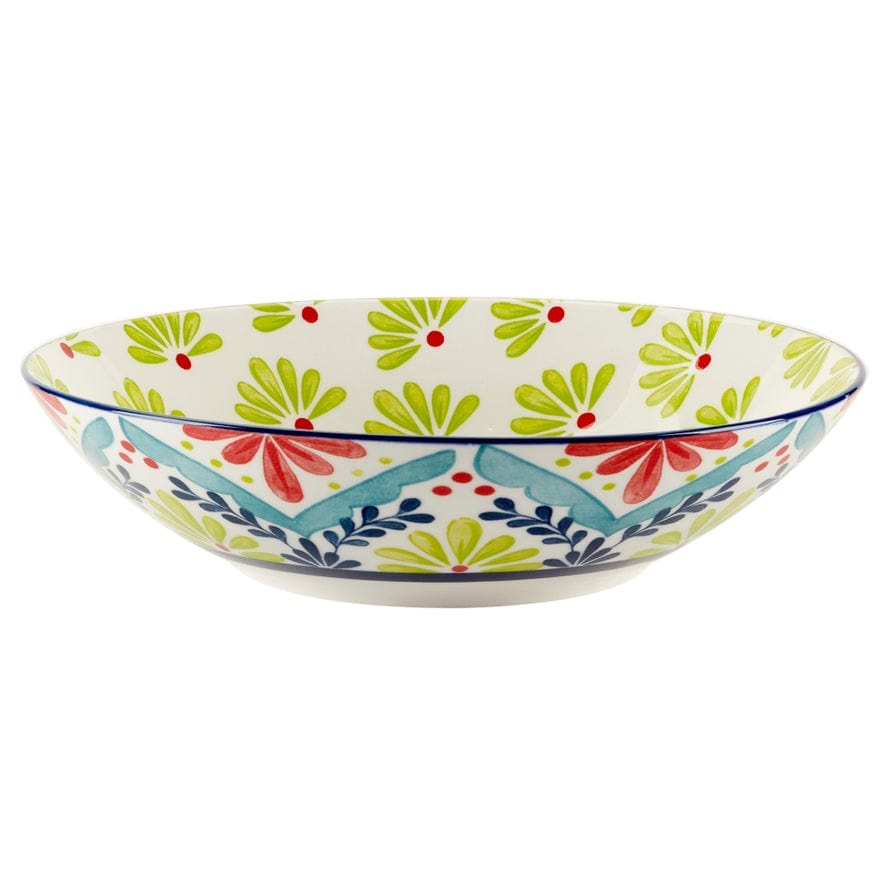 Certified International Certified International Talavera Soup/Pasta Bowl, Available in 6 Assorted Styles - Little Miss Muffin Children & Home