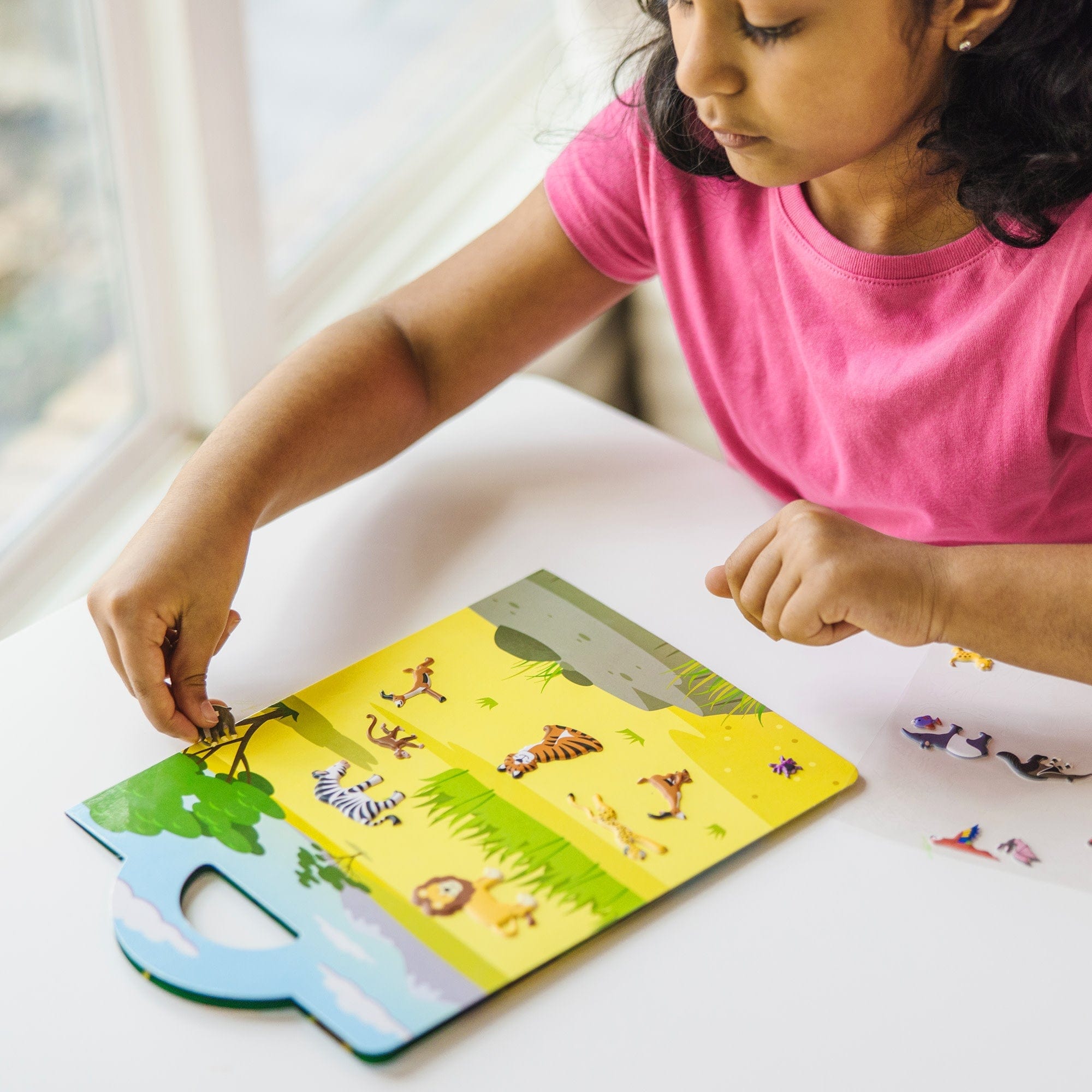 Melissa & Doug Melissa & Doug Puffy Sticker Play Set - Safari - Little Miss Muffin Children & Home