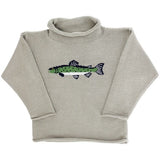 Bailey Boys Bailey Boys Roll Neck Sweater -Trout on Stone - Little Miss Muffin Children & Home