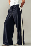 Urban Daizy Repose Wide Leg Pants in Black