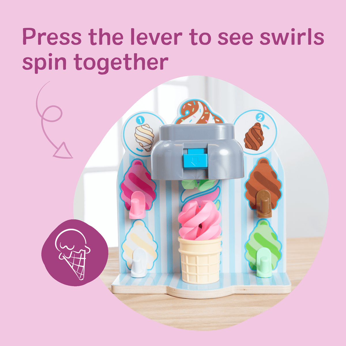Swirl & Serve Ice Cream Play Set