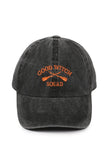 David and Young Good Witch Squad Embroidered Baseball Cap in Black - Little Miss Muffin Children & Home