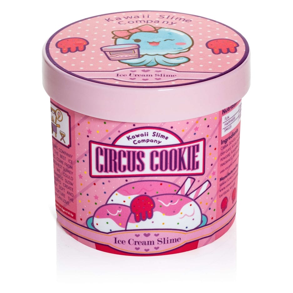 Kawaii Slime Company Kawaii Slime Company Circus Cookie Scented Ice Cream Pint Slime - Little Miss Muffin Children & Home