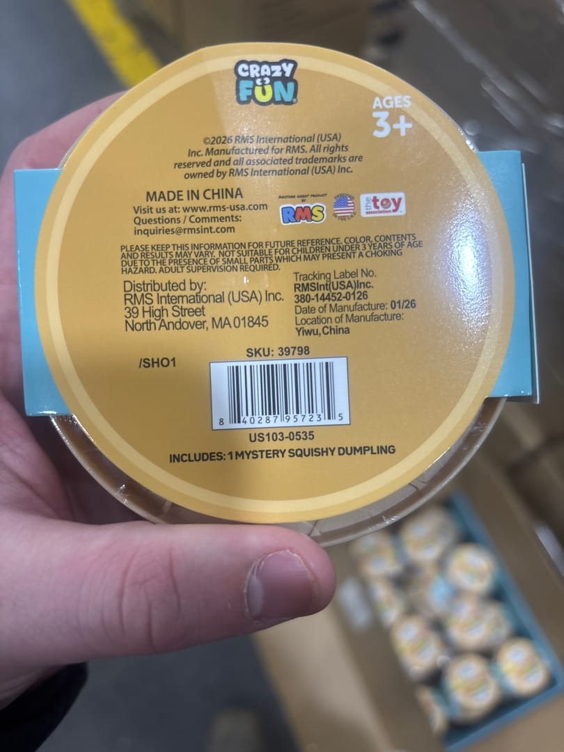 Rainbow Dumpling Squishy Mystery Bao Bun Fidget Toy