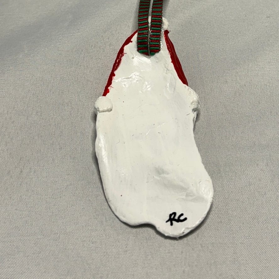 Sea Pine Art & Design Sea Pine Art & Design Oyster Santa Ornament - Little Miss Muffin Children & Home