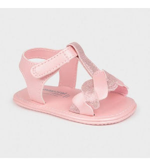 Mayoral Usa Inc Mayoral Newborn Glitter Strap Sandals - Little Miss Muffin Children & Home