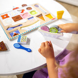 Melissa & Doug Melissa & Doug Wooden Magnetic Ice Cream Puzzle & Play Set 16 Pieces - Little Miss Muffin Children & Home