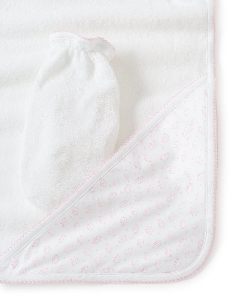 Kissy Kissy Kissy Kissy Ele-fun Towel With Mitt - Little Miss Muffin Children & Home