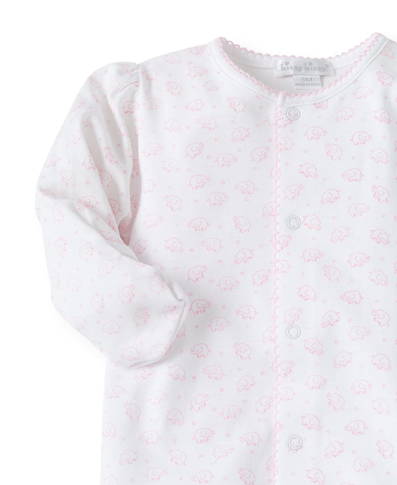 Kissy Kissy Kissy Kissy Ele-fun Print Converter Gown - Little Miss Muffin Children & Home