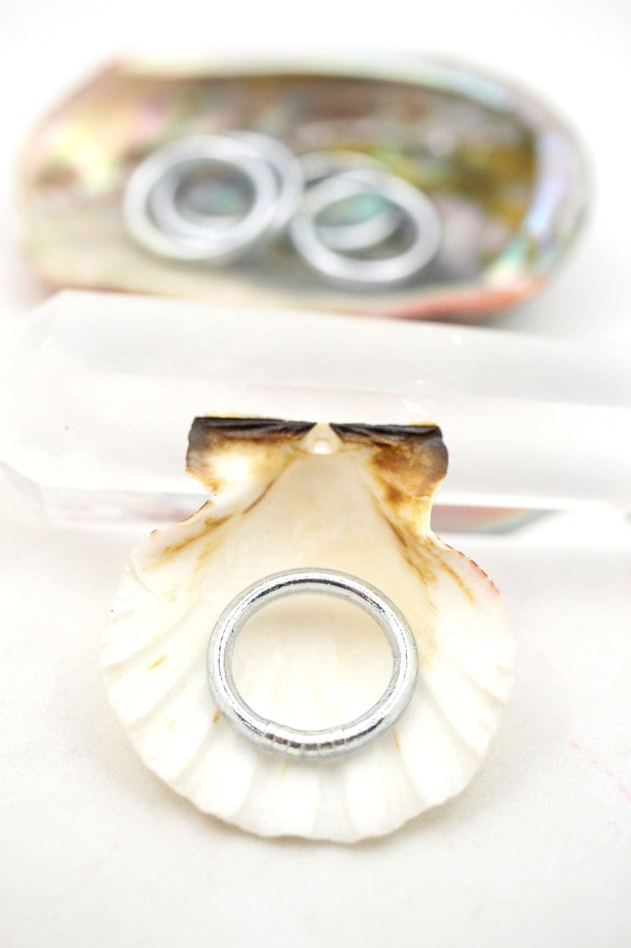 Thai Buddhist Temple Ring, Silver