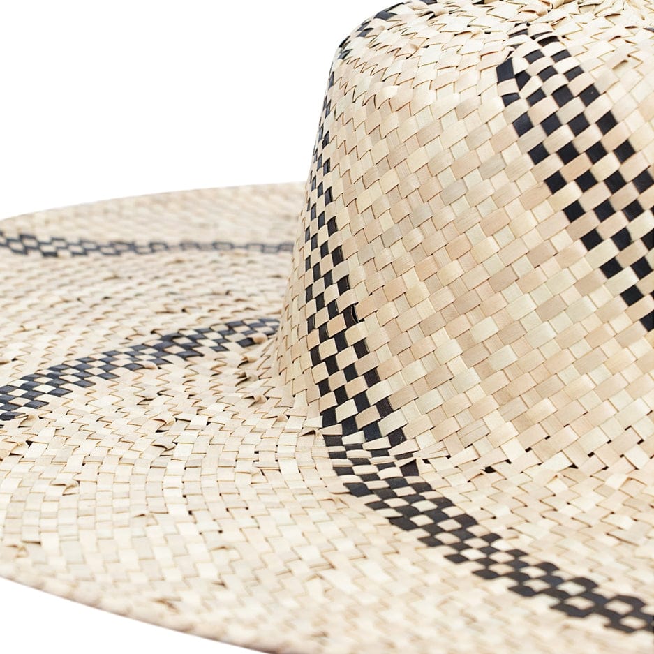 The Artisan and Company The Artisan and Company Wide Brim Straw Beach Sun Hat - Little Miss Muffin Children & Home