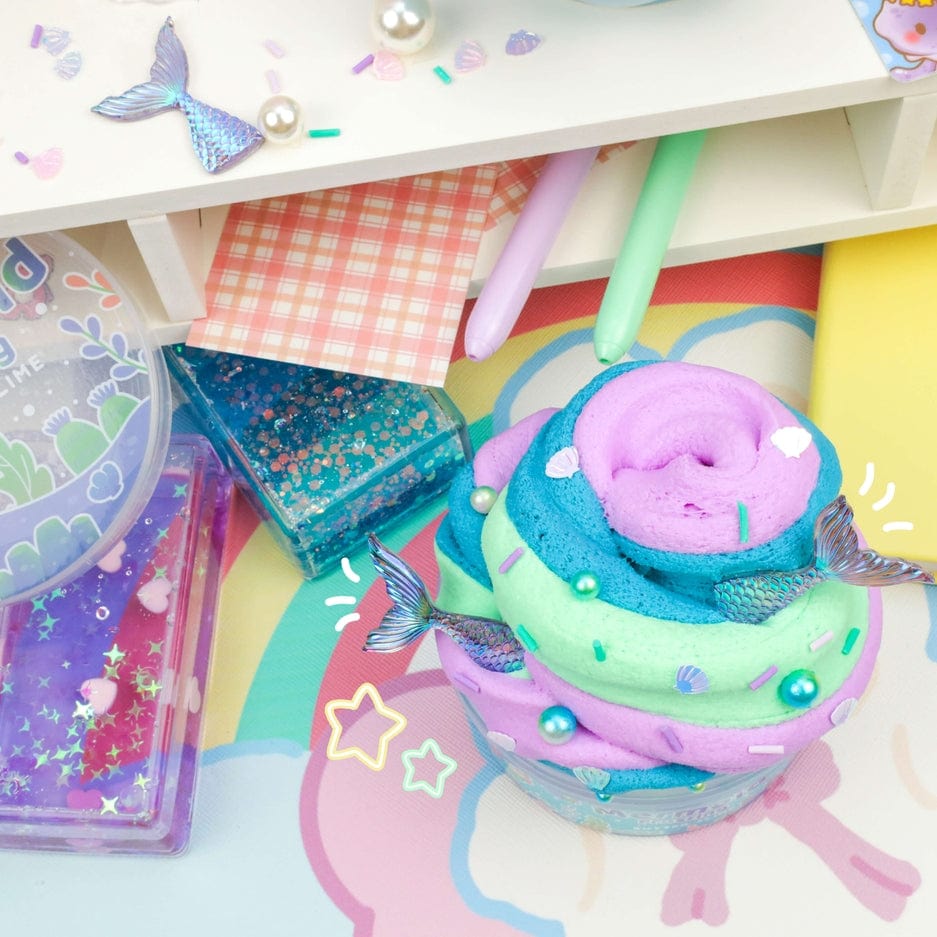 Kawaii Slime Company Kawaii Slime Company Mermaid Frosting Butter Slime - Little Miss Muffin Children & Home