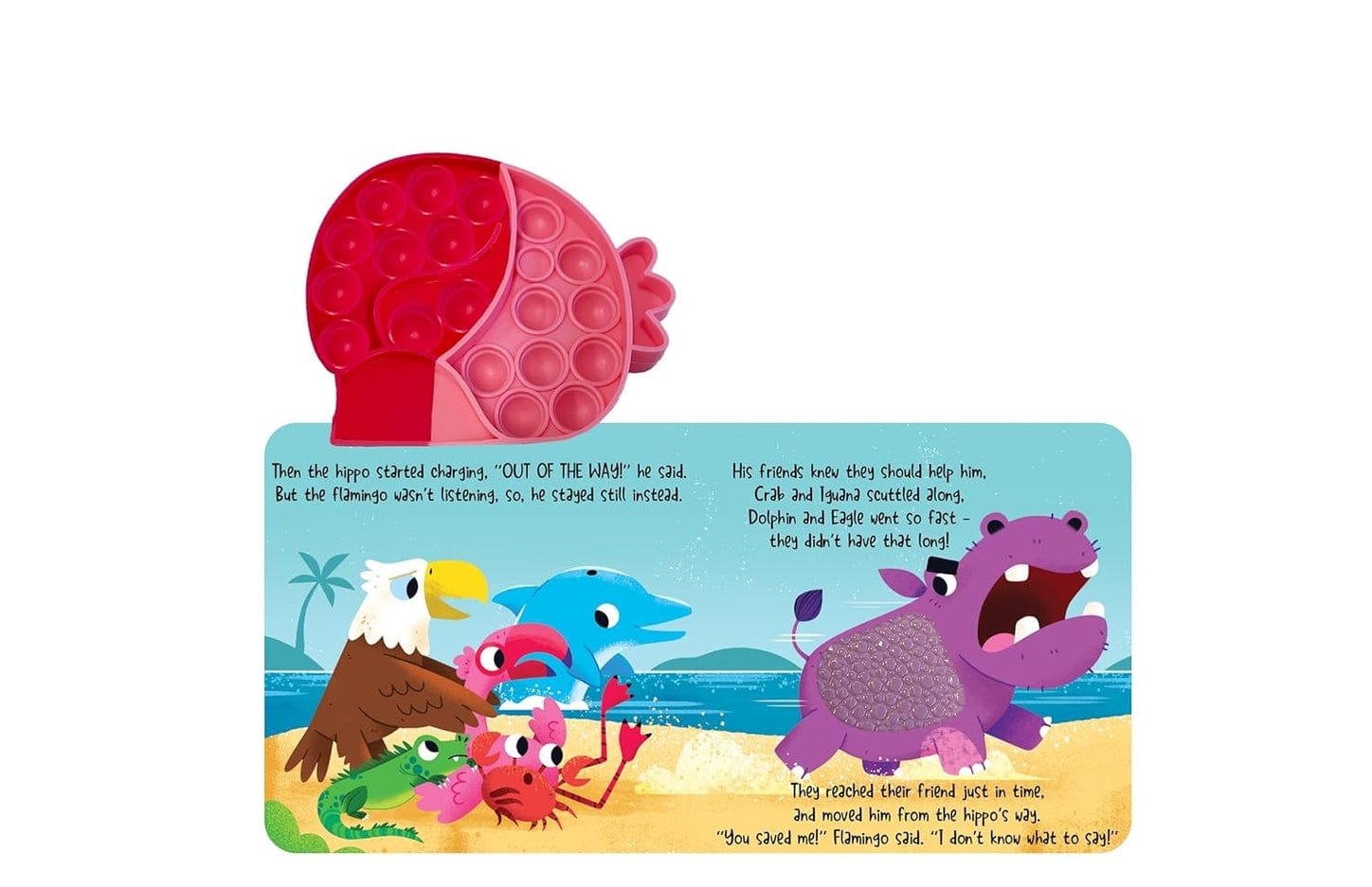 Little Hippo Books Little Flamingo - Your Sensory Fidget Friend - Little Miss Muffin Children & Home