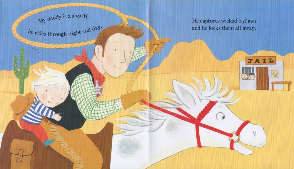 Sourcebooks Daddy is My Hero, Hardcover Picture Book - Little Miss Muffin Children & Home