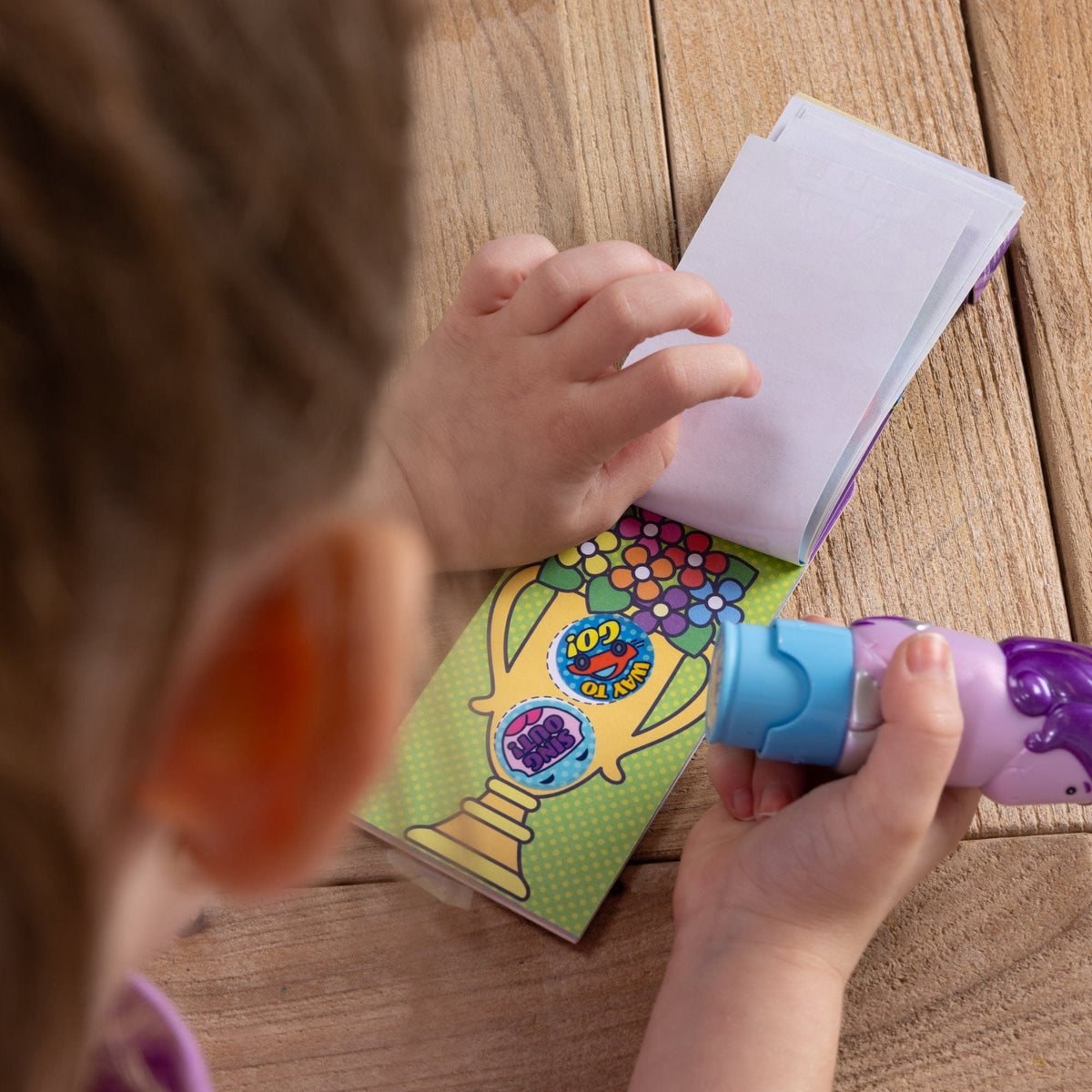 Melissa & Doug Melissa & Doug Sticker WOW! Mini Activity Pad with Refill Stickers- Rewards - Little Miss Muffin Children & Home