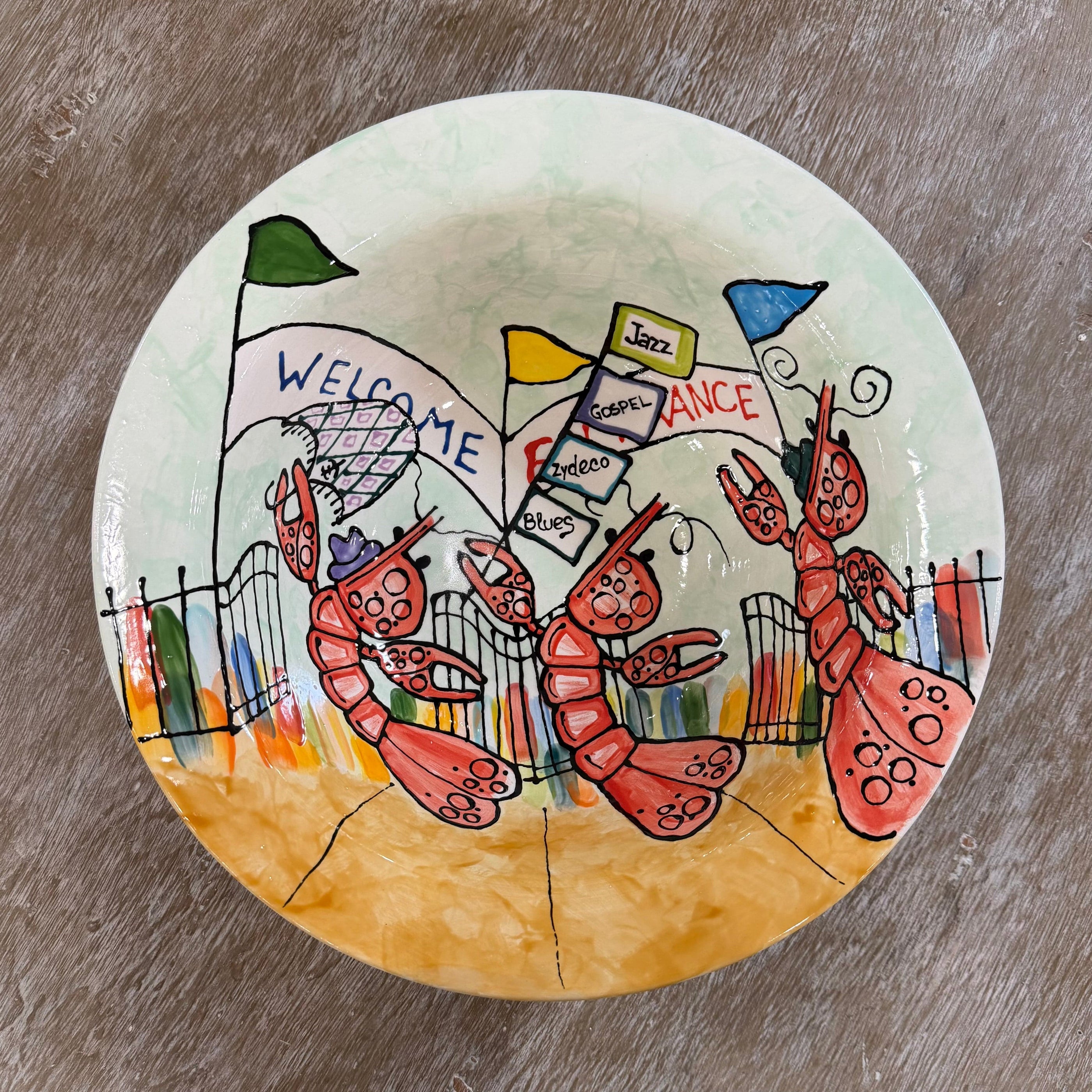 Jazz Fest Large Bowl