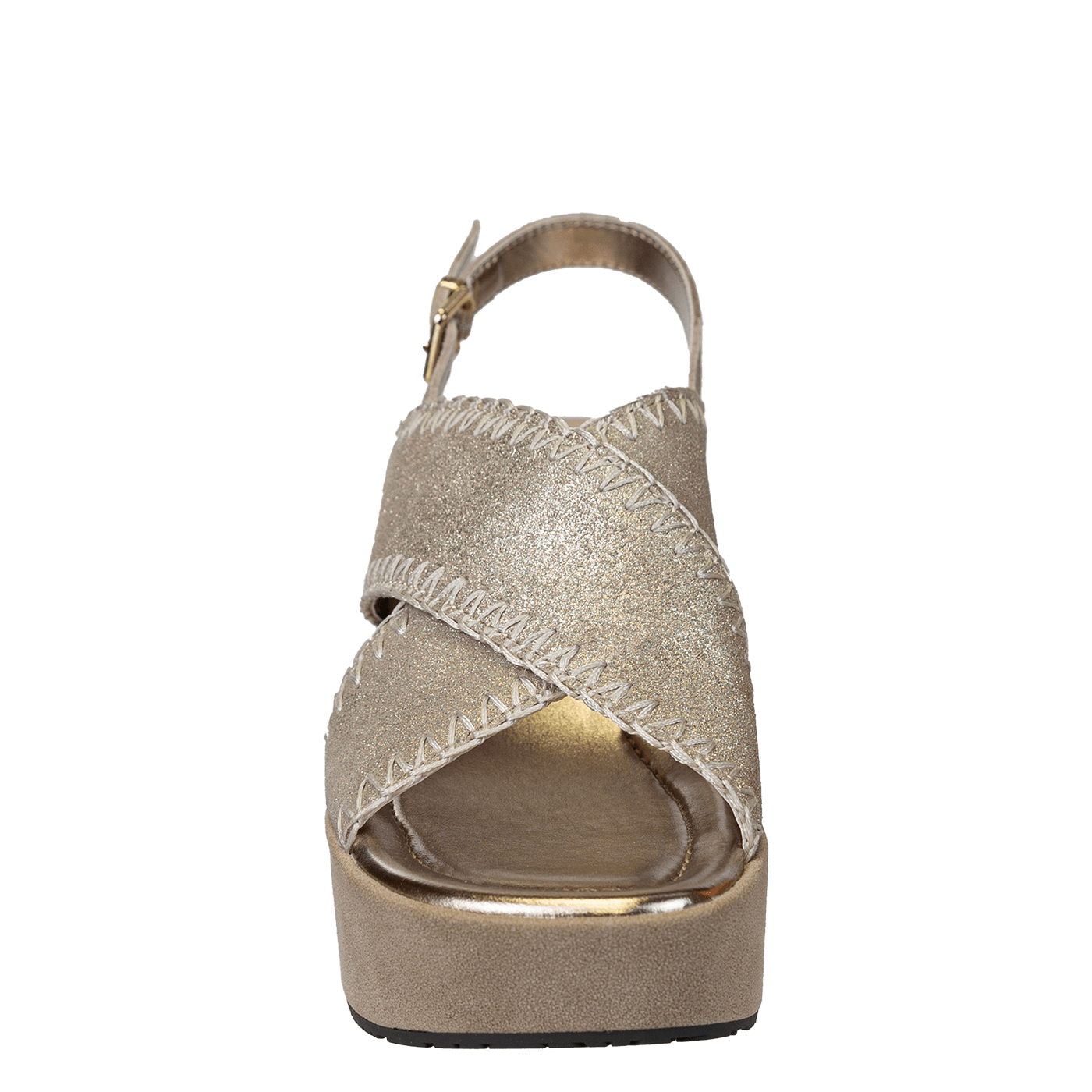 Naked Feet Naked Feet Tofino Wedge Sandals in Gold - Little Miss Muffin Children & Home