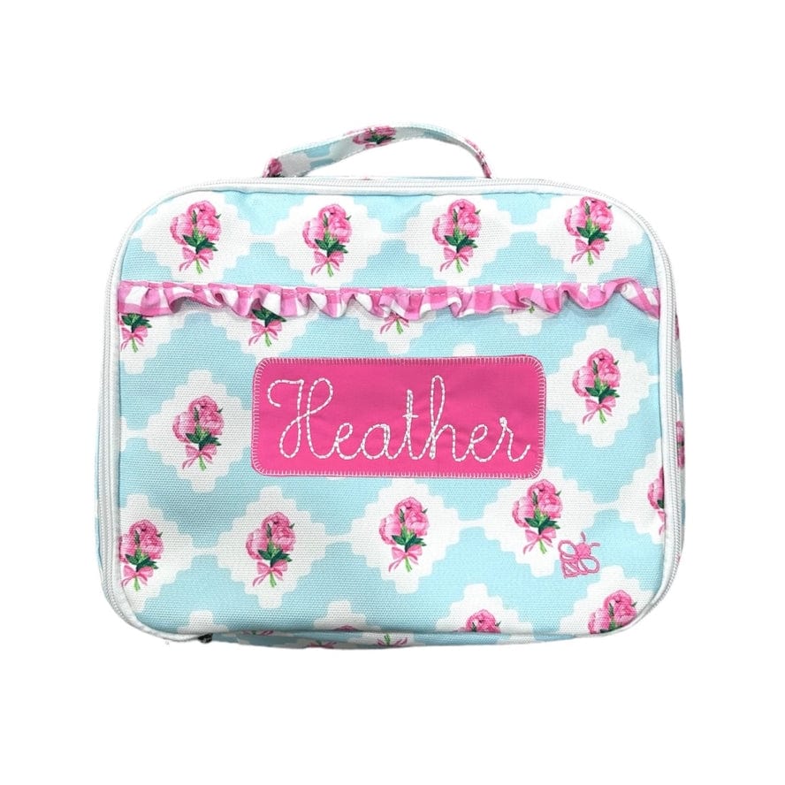 Sugar Bee Clothing Sugar Bee Clothing Kids Lunch Bag - Peony Bouquet - Little Miss Muffin Children & Home
