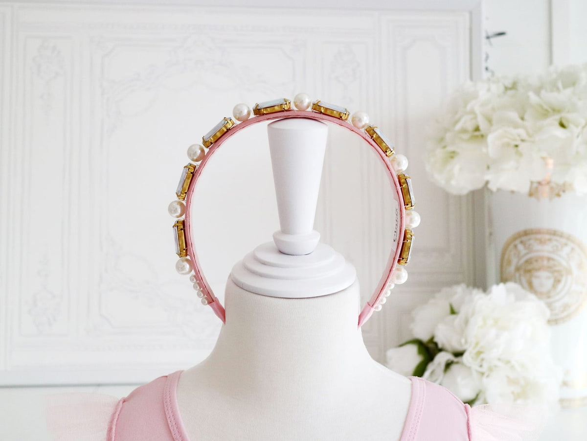Pink Poppy Claris the Chicest Mouse in Paris Jeweled Headband