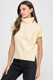 Ellison Sleeveless Turtle Neck Sweater