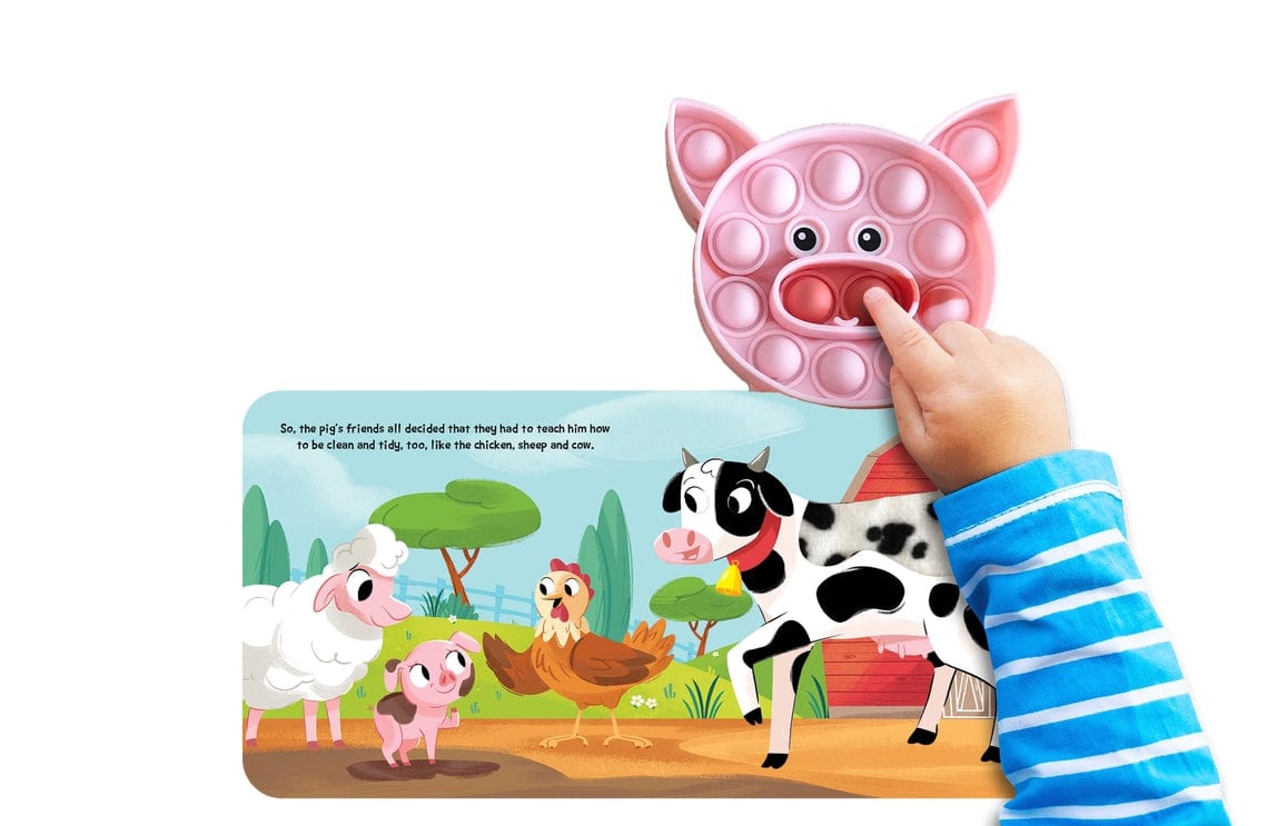 Little Hippo Books Little Pig - Your Sensory Fidget Friend - Little Miss Muffin Children & Home