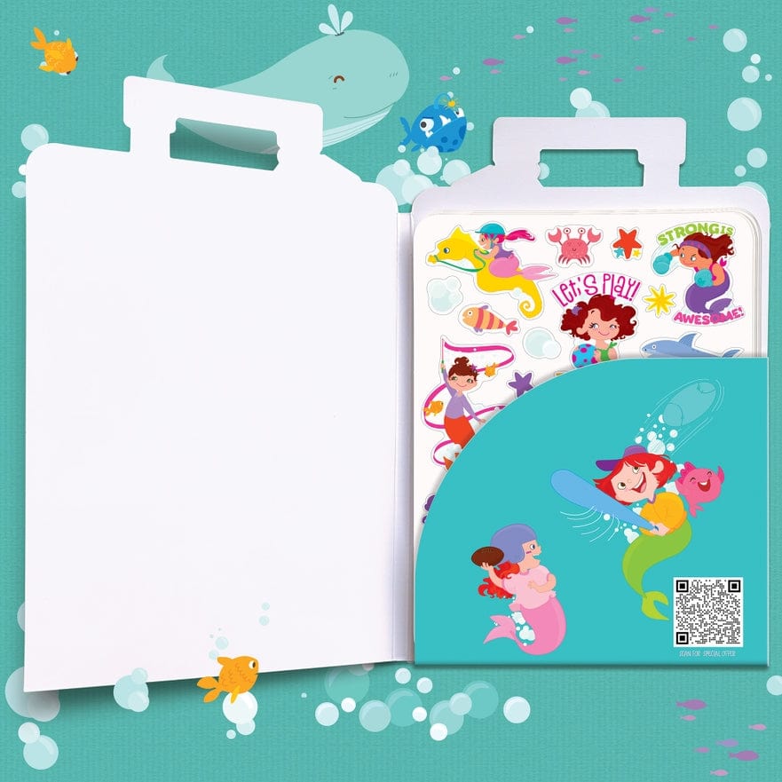The Piggy Story The Piggy Story 500+ Stickers On-The-Go Team Mermaid - Little Miss Muffin Children & Home