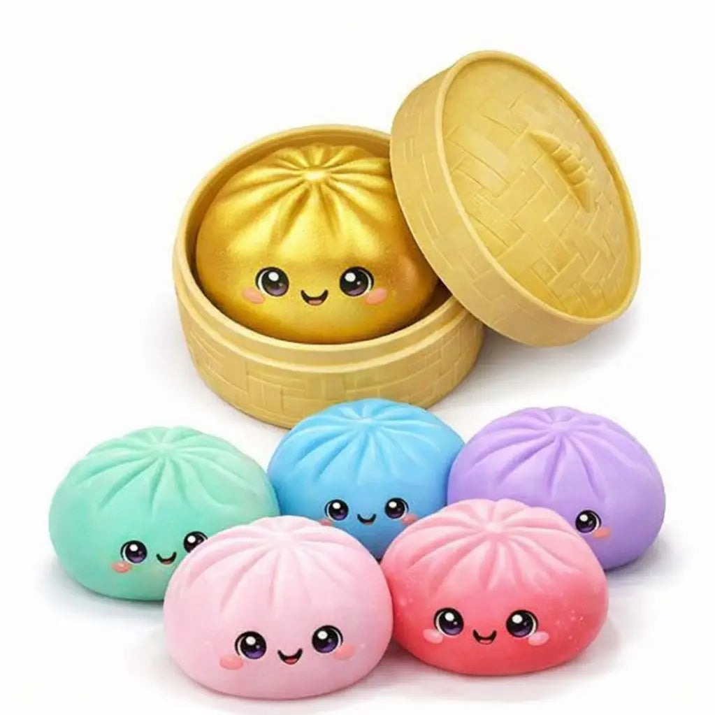 Mystery Metallic Color 4" Squishy Dumpling