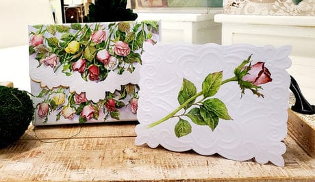 For Arts Sake For Arts Sake Long Stem Roses Boxed Note Cards - Little Miss Muffin Children & Home