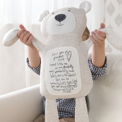 Poetic Threads Light Gray Bear