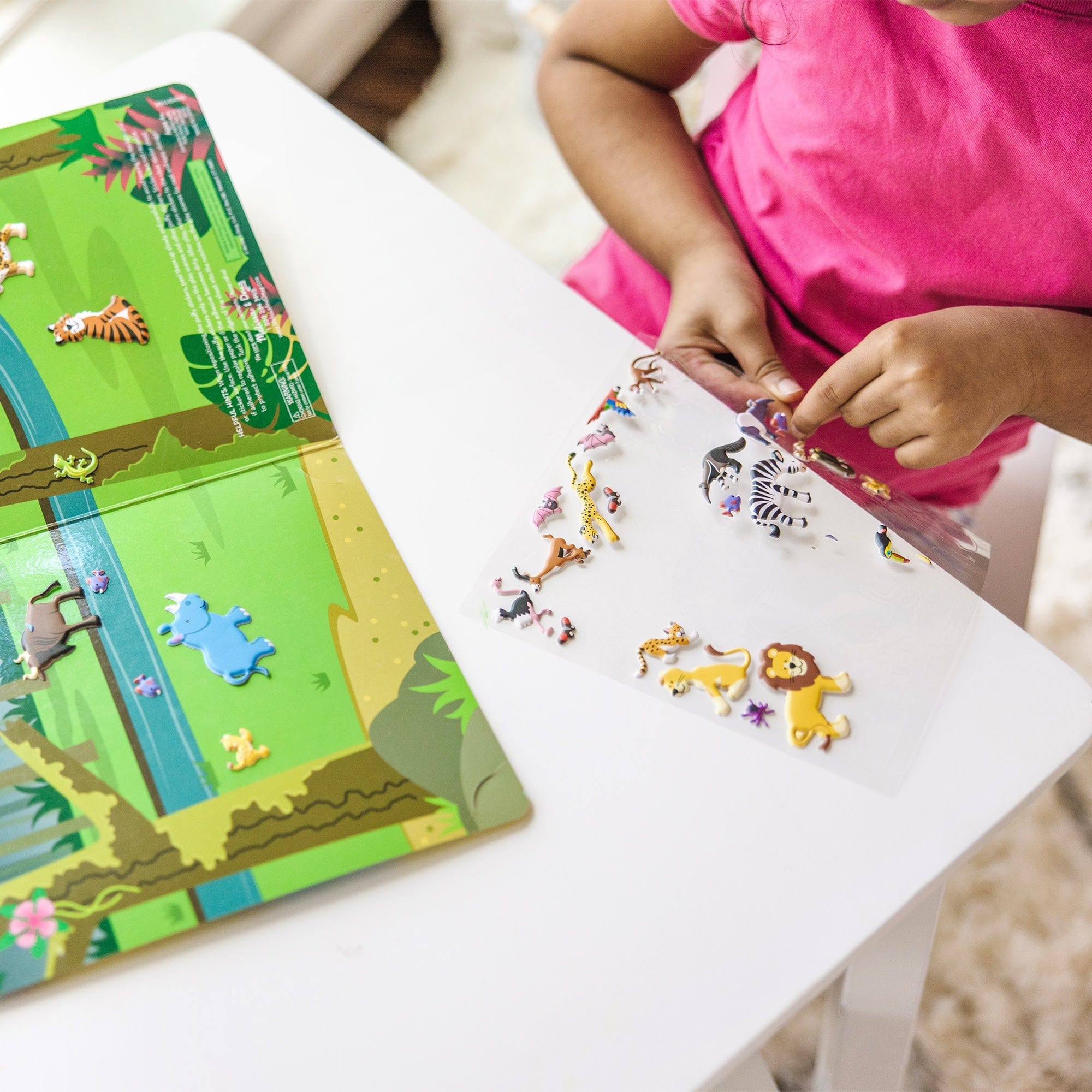 Melissa & Doug Melissa & Doug Puffy Sticker Play Set - Safari - Little Miss Muffin Children & Home