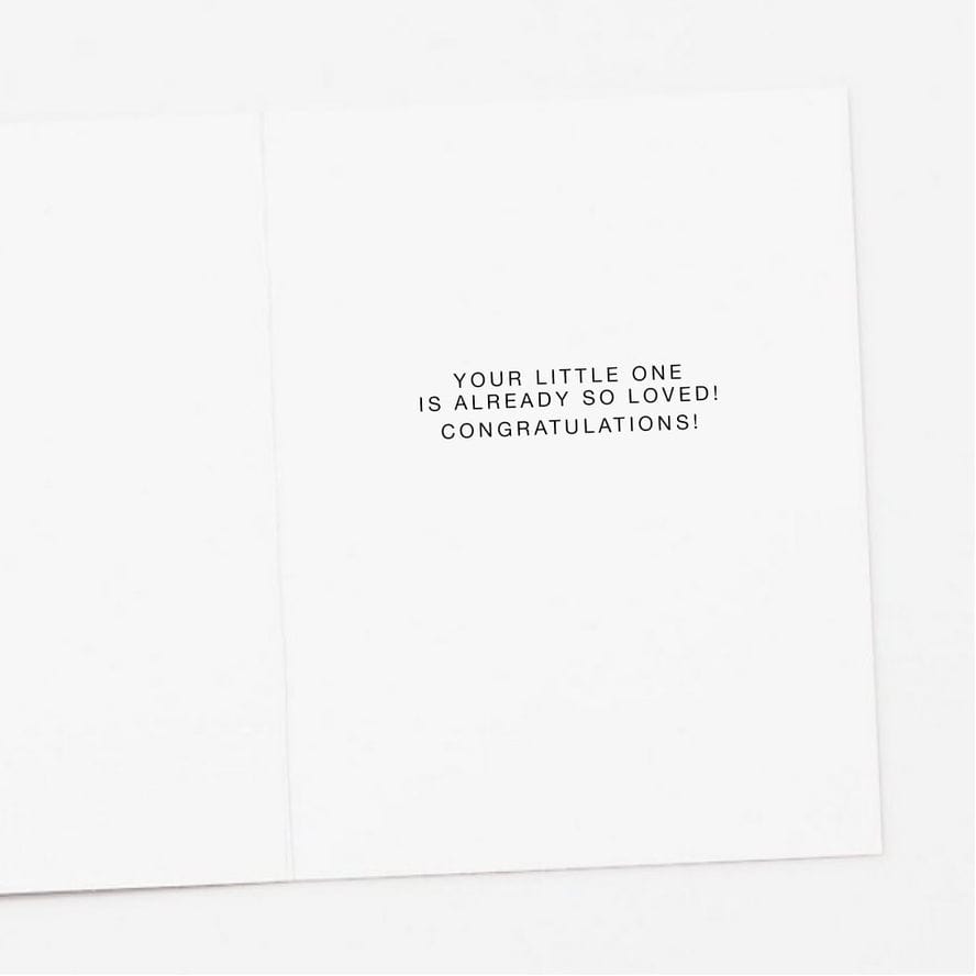 Apartment 2 Cards Apartment 2 Cards Winnie the Pooh Quote New Baby Greeting Card - Little Miss Muffin Children & Home