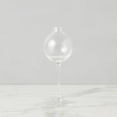 clear small flower vase