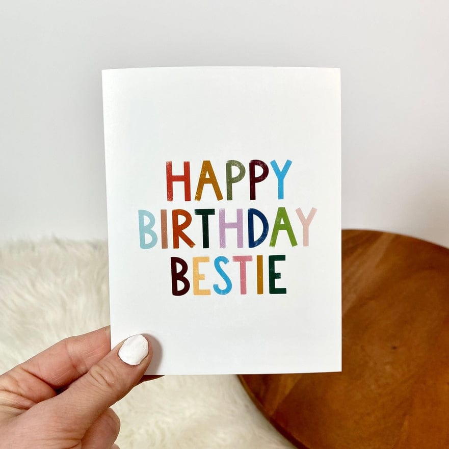 Big Moods Big Moods Bestie Birthday Card - Little Miss Muffin Children & Home