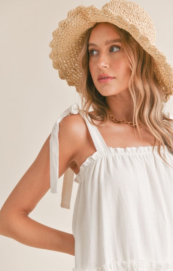 Sadie & Sage Sadie & Sage Sugarloaf Tiered Dress with Tie Straps - Little Miss Muffin Children & Home