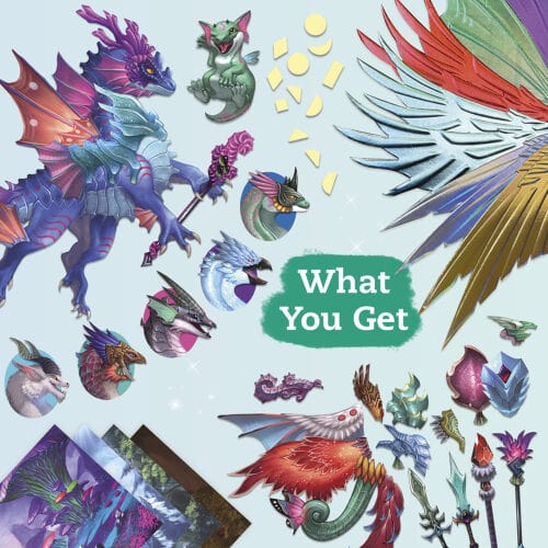 Klutz Klutz The Marvelous Book of Magical Dragons - Little Miss Muffin Children & Home