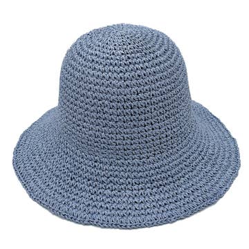 Fashion City Fashion City Straw Bucket Hat - Little Miss Muffin Children & Home