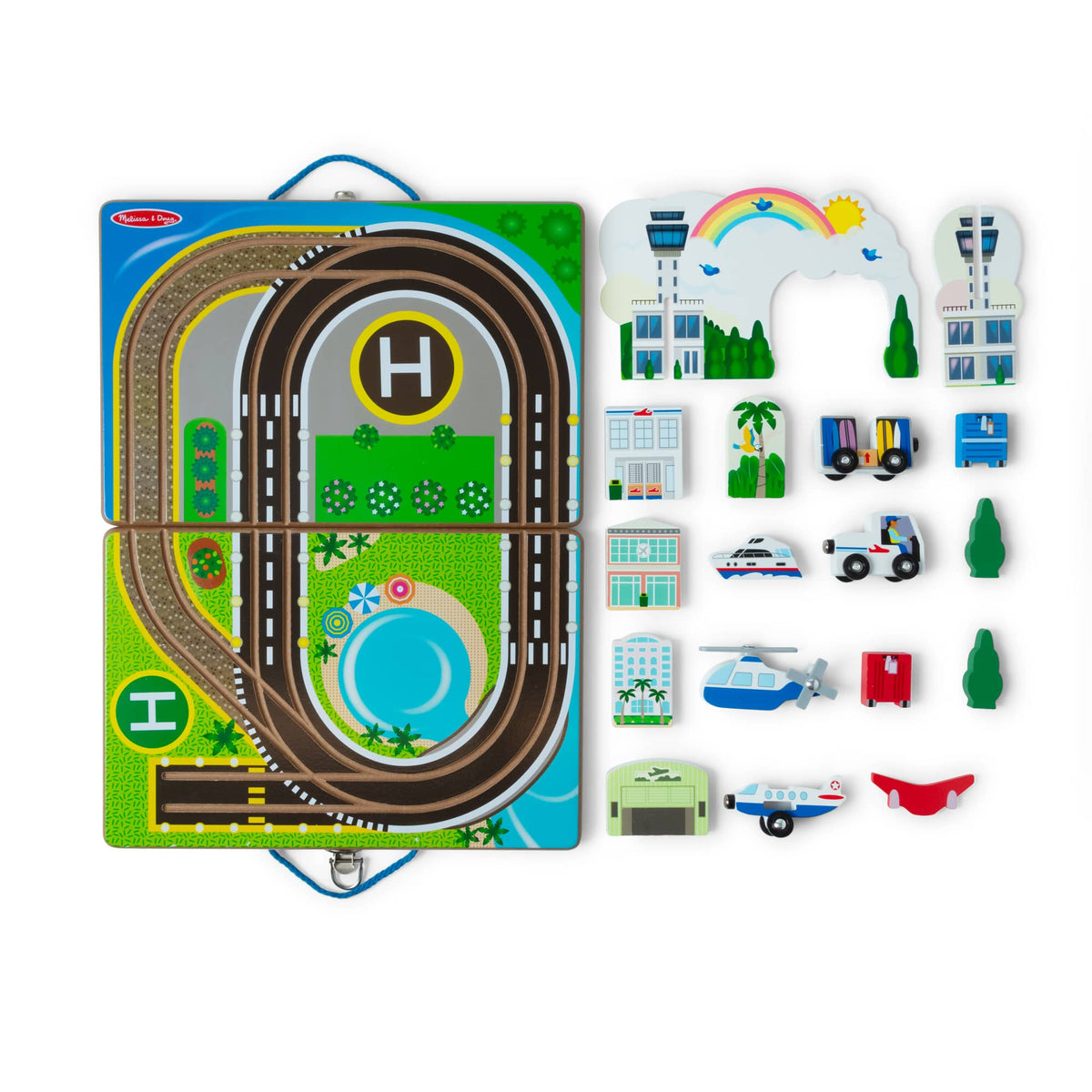 Melissa & Doug Take Along Airport - Little Miss Muffin Children & Home