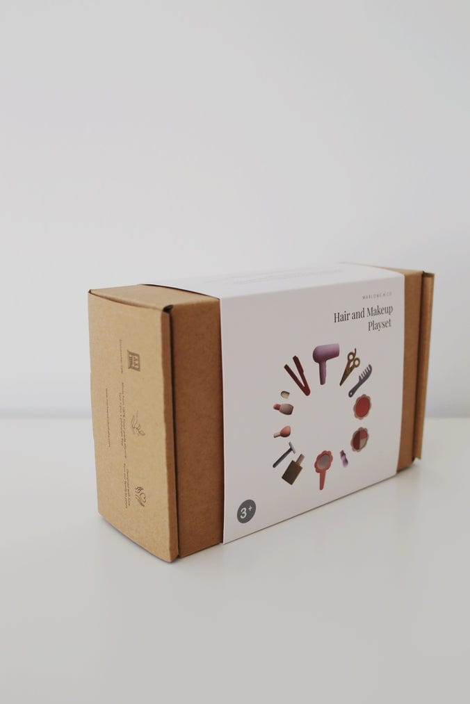 Marlowe & Co Marlowe & Co Silicone Hair and Makeup Playset - Little Miss Muffin Children & Home