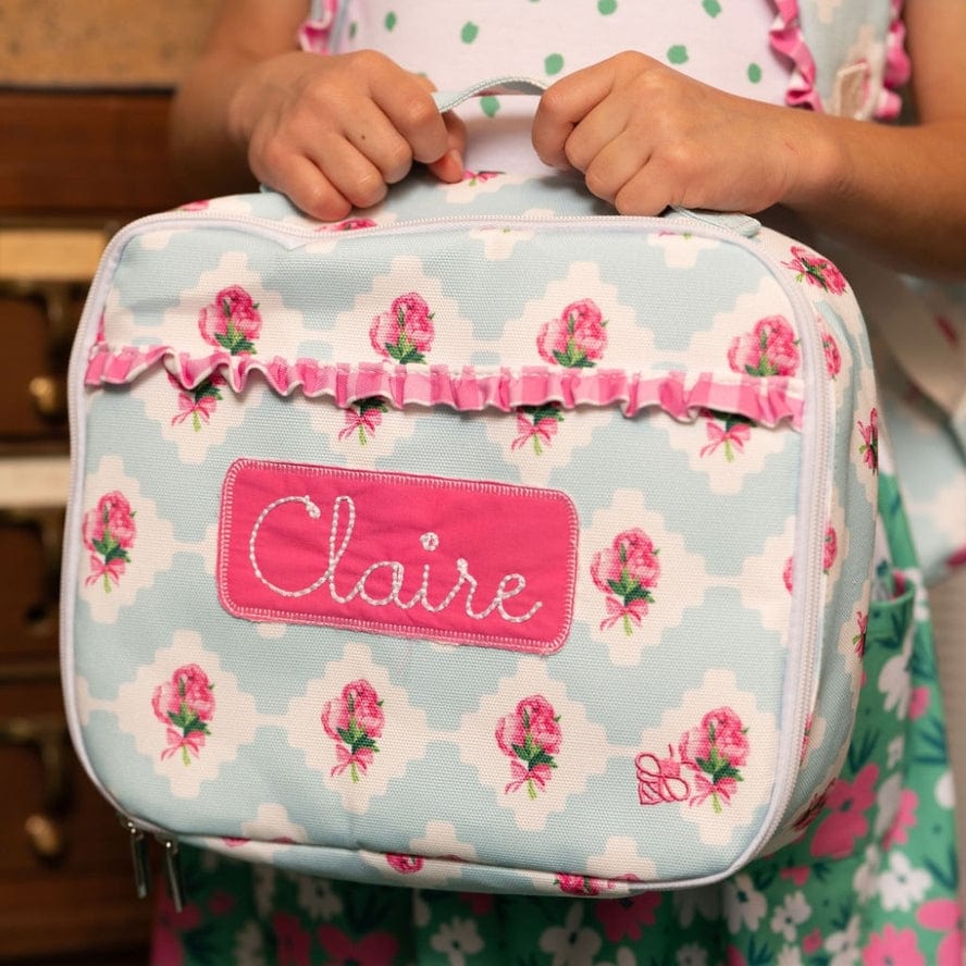 Sugar Bee Clothing Sugar Bee Clothing Kids Lunch Bag - Peony Bouquet - Little Miss Muffin Children & Home