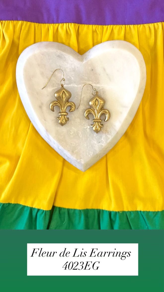 Fleur de Lis Earrings