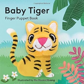 Hachette Book Group Baby Tiger Finger Puppet Book - Little Miss Muffin Children & Home