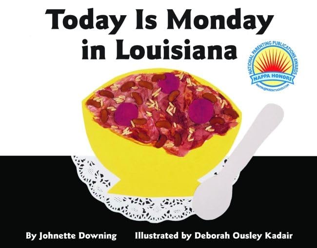 Arcadia Publishing Today is Monday in Louisiana Hardcover - Little Miss Muffin Children & Home