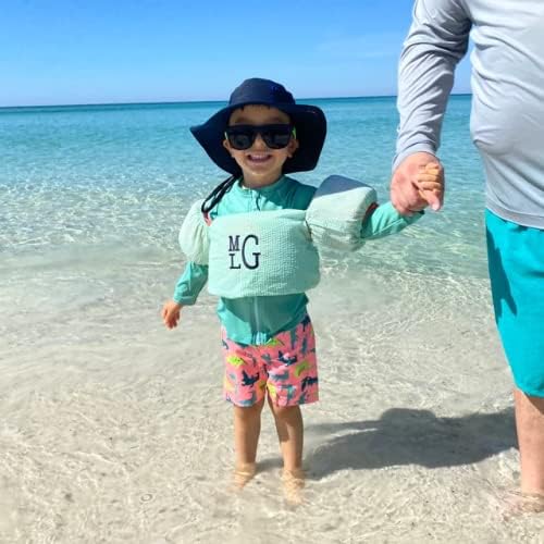 Sunshine Sunshine Seersucker Floaties Cover - Little Miss Muffin Children & Home