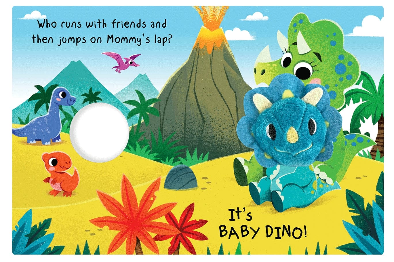 Little Hippo Books Baby Dino - Finger Puppet Book - Little Miss Muffin Children & Home