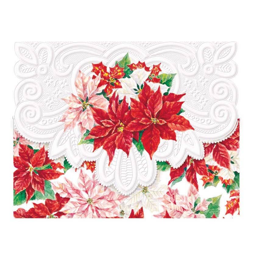 For Arts Sake For Arts Sake Poinsettias Boxed Note Cards - Little Miss Muffin Children & Home
