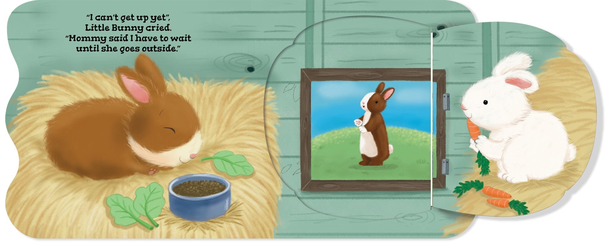 Little Hippo Books Mornings on the Farm - Chunky Lift the Flap Board Book - Little Miss Muffin Children & Home